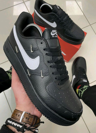 Кроссовки Nike Air Force VJ (Черные)