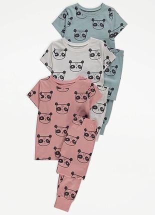 Комплект пижам панда