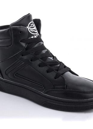 Демисезонные ботинки для мальчиков SWIN SHOES 021-6/37 Черный ...