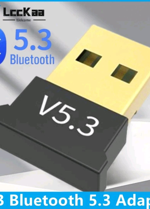Bluetooth адаптер 5.3 Блютуз адаптер для ПК, ноутбуков.