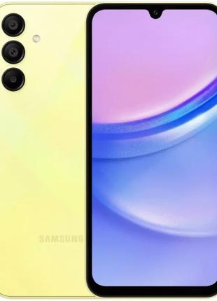 Смартфон Samsung Galaxy A15 SM-A155 4/128GB Dual Sim Yellow (S...