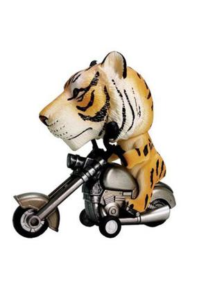 Детская игрушка Тигр инерционный мотоцикл LUO 04263