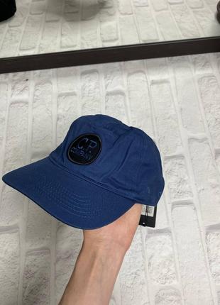 Мужская синяя кепка C.P. Company с линзами