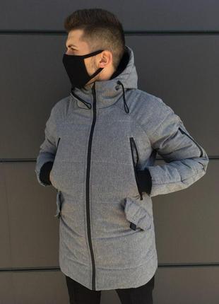 Зимняя мужская теплая куртка lc - stark
