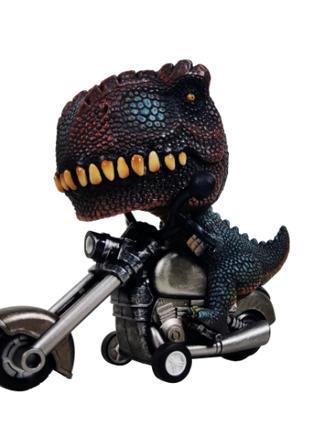 Дитяча іграшка Тиранозавр інерційний мотоцикл LUO 04269