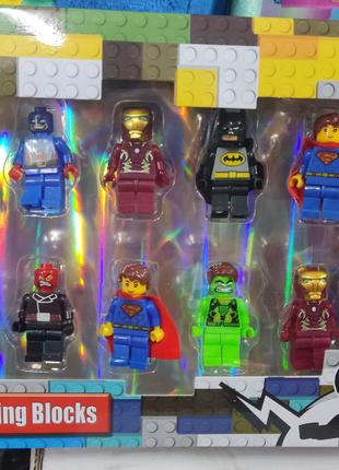 Конструктор набор героев Марвел 12 штук минифигурки супергерои...