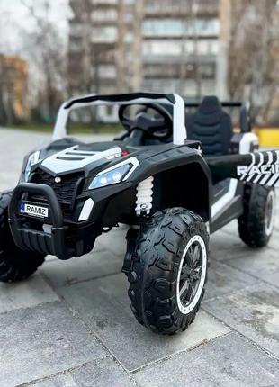 Детский электромобиль Buggy ATV STRONG Racing (белый цвет) 180...