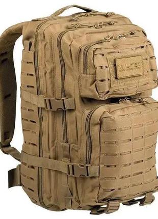 Тактичний рюкзак 36 л mil-tec койот, краща якість, original