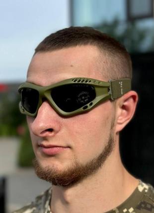 Тактичні окуляри олива mil-tec, краща якість, оригінал ua