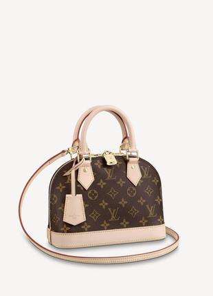 Сумка louis vuitton alma bb monogram