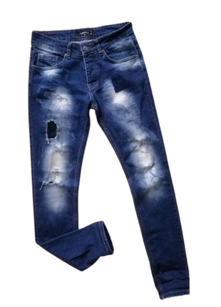 Стильные рваные мужские джинсы dsquared2 30 в отличном состоянии