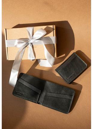 Мужской подарочный набор кожаных аксессуаров нью-йорк