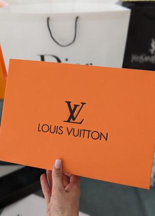 Фирменная упаковка коробка louis vuitton, упаковка на подарок....