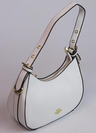 Женская сумка coach kleo hobo white, женская сумка, сумка коуч...