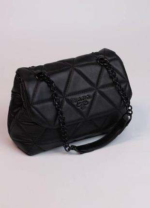 Женская сумка prada nappa spectrum black, женская сумка, сумка...