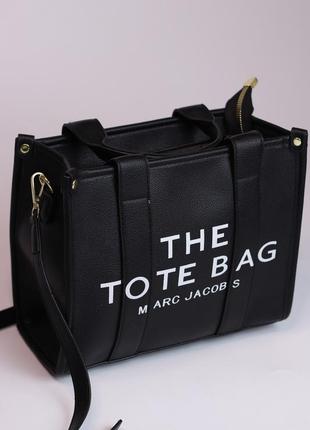 Жіноча сумка marc jacobs tote bag black, женская сумка, сумка ...