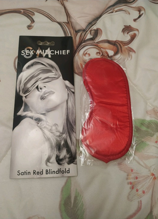 Червона маска на очі Sex Mischief