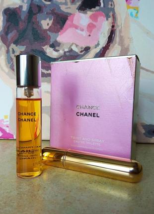 Chanel chance туалетная вода для женщин twist and spray 20 мл....
