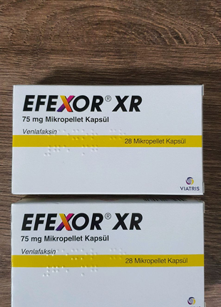 Efexor 75mg Венлофаксин