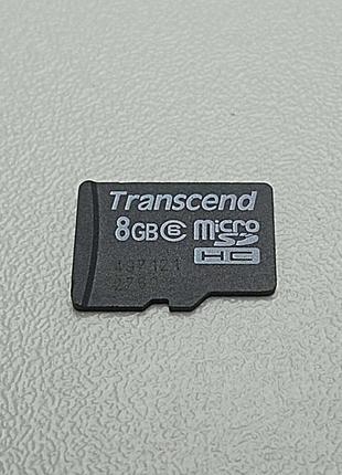 Карта флеш пам'яті Б/У MicroSD 8Gb