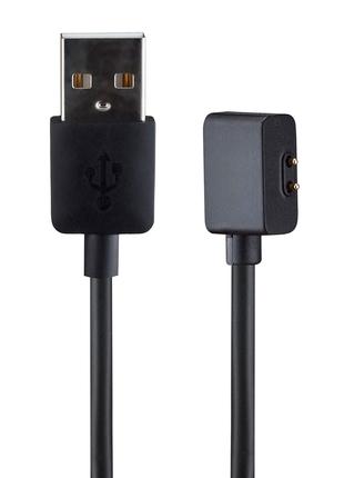 Зарядный кабель для Xiaomi Mi Band 8 60cm Black