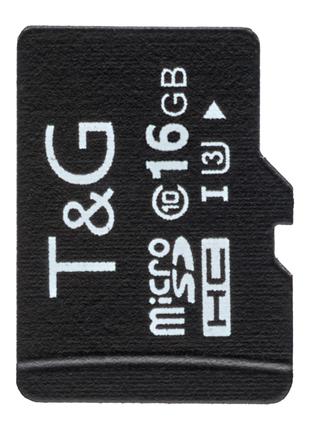Карта памяти T&G; 16GB Micro SD (UHS-1)