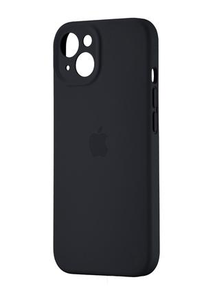 Чехол Gel Silicone Case Apple iPhone 13 Graphite Black (16)