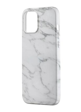 Чохол Lum iPhone 12 Pro Max Marble White