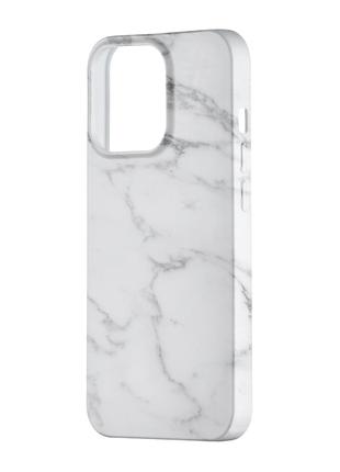 Чохол Lum iPhone 13 Pro Marble White