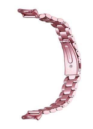 Ремешок Steel Strap Mi Band 8 Pink (12)