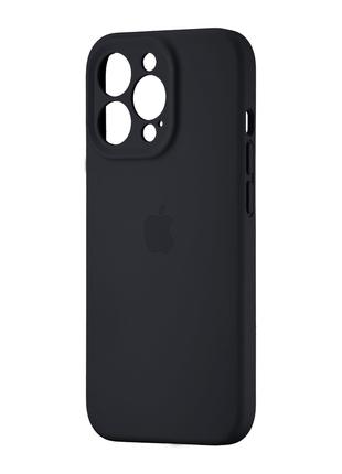 Чехол Gel Silicone Case Apple iPhone 13 Pro Graphite Black (16)