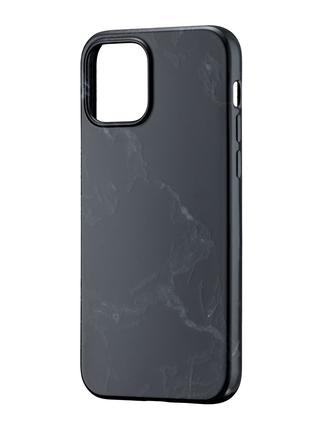 Чехол Lum iPhone 12 Marble Black