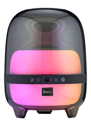 Портативная Bluetooth-колонка Hoco BS58 Crystal colorful lumin...