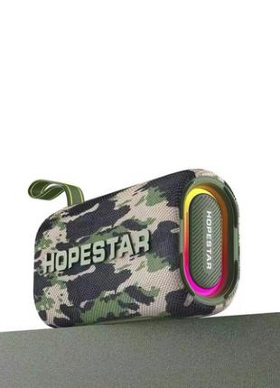 Портативная Bluetooth-колонка Hopestar H55 Army