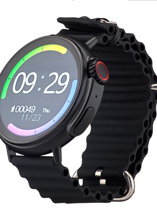 Смарт-годинник Hoco Y18 Smart sports watch (call version) Black