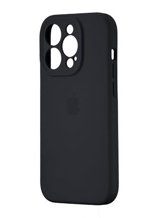 Чехол Gel Silicone Case Apple iPhone 14 Pro Graphite Black (16)