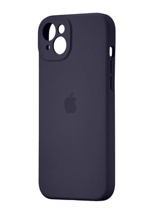Чехол Gel Silicone Case Apple iPhone 14 Plus Dark Purple (13)