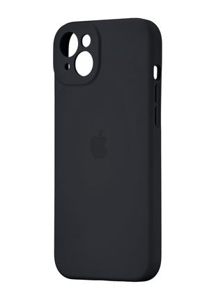 Чехол Gel Silicone Case Apple iPhone 14 Plus Graphite Black (16)