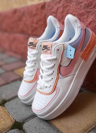 Женские кроссовки nike air force 1 shadow😍