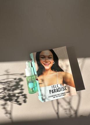 Isle of paradise self tanning drops автозасмага для лиця та тіла