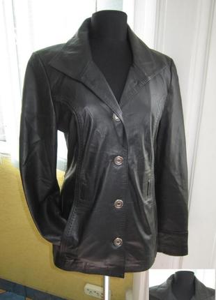 Модная  женская кожаная куртка-пиджак  KIRCILAR. 46р. Лот 1136