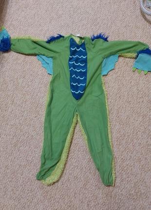 Ромпер костюм карнавальний 3-4 роки дракон чудик жабка