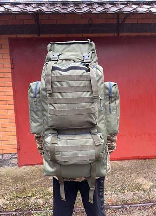 Тактический рюкзак 100 л. рюкзак военный олива
