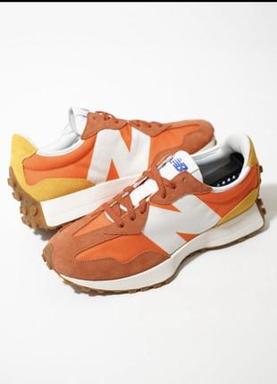 Кросівки new balance 327 varsity orange 42,5р 27см