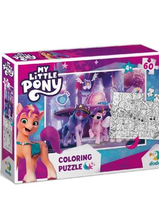 Пазл Картонный Детский Раскраска Dodo "My Little Pony Вечеринк...