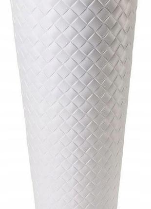 Горшок Makata slim-40 белый Form-Plastic 2850-011