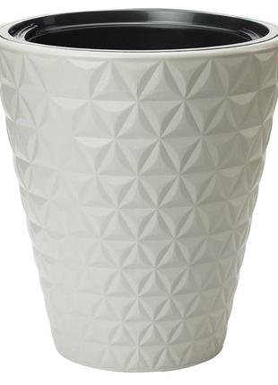 Горшок для цветов Diamant - 30 серый Form-Plastic 2900-040