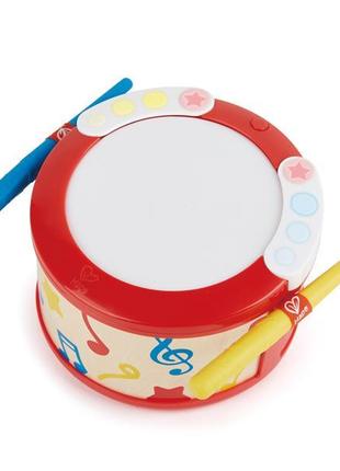 Музична іграшка Hape Барабан зі світлом і звуками (E0620)