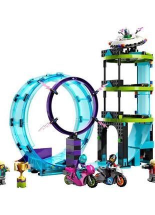 Конструктор LEGO City Stuntz Невероятная задача для каскадеров...