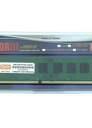 Модуль пам'яті Dato 8GB DDR3/1600 8192 МБ PC3-12800
